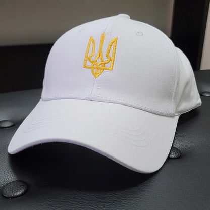 Embroidery Ukraine trident Symbol Spetsnaz Special Forces Men Women Boy Baseball Caps Dad caps Snapback Adjustable Camouflage