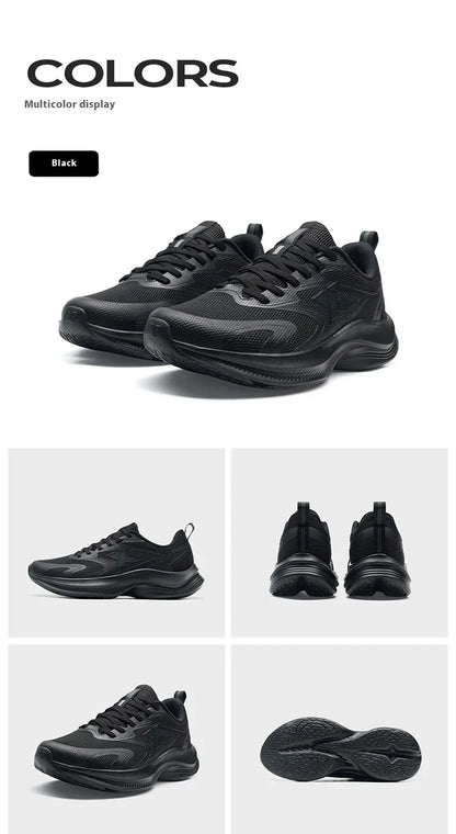 XTEP Running Shoes Men's 2025 Summer Mesh Breathable Comfortable Wear-Resistant Sports Shoes Commuting Casual Shoes 875319110025