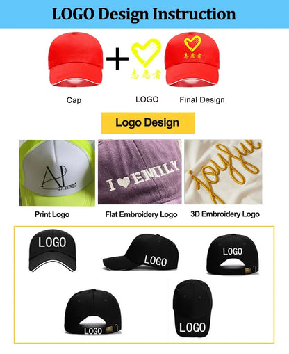 Wholesale Men Women Soft Top Baseball Cap With Custom Logo Unisex Adjustable Dad Hat Shade Hip Hop Summer Sunshade Hat Sport Hat