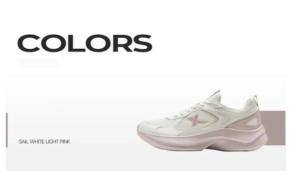 XTEP Running Shoes For Women 2025 Summer New Elastic Comfortable Wear-Resistant Training Professional Sports Shoes 875218110067