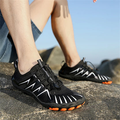 Unisex Quick Dry Water Shoes Men Women Colorful Beach Swimming Surfing Seaside Aqua Shoes Couple Barefoot Upstream Sneakers