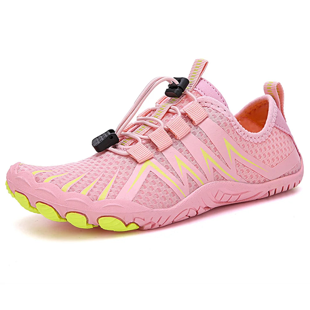 Unisex Quick Dry Water Shoes Men Women Colorful Beach Swimming Surfing Seaside Aqua Shoes Couple Barefoot Upstream Sneakers