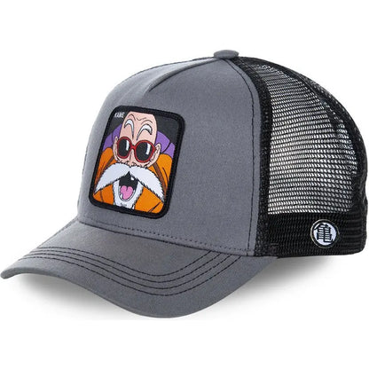 Casquette de baseball en coton Dragon Ball Styles Anime Son Goku - Hommes et femmes - Hip-hop - Papa - Casquette en maille ajustable - Casquette de camionneur