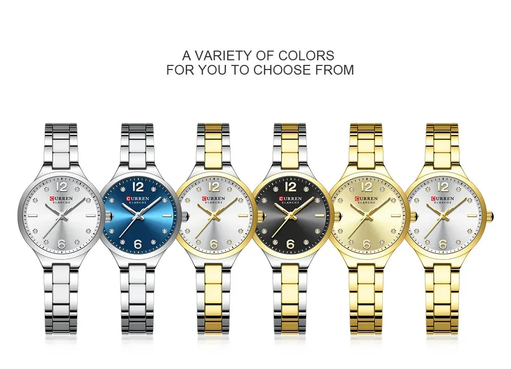 CURREN Luxury Women Bracelet Quartz Watches For Women Magnetic Watch Ladies Sports Dress Wrist Watch Clock Relogio Feminino