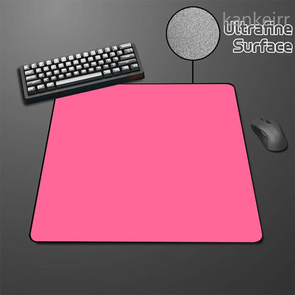 Svart Speed-musmatta i enfärgad design med hög elasticitet, halkfri undersida, premium gamingmusmatta för e-sport med ultrafin yta, deskmat