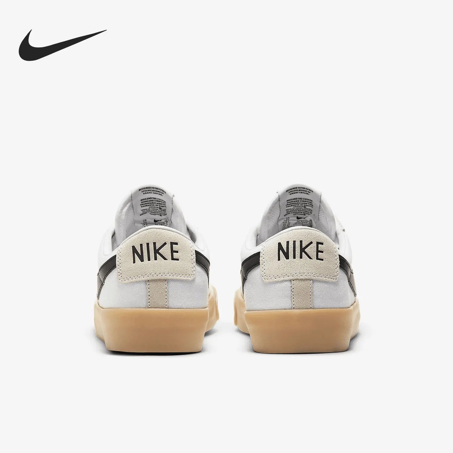 Nike Official Authentic SB Blazer Zoom Unisex Classic Low-Top Skate Shoes DC7695-100