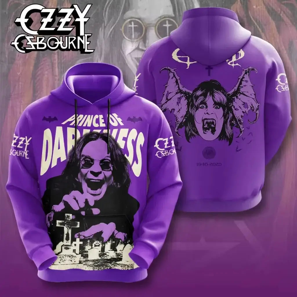 Men's Hoodie New Rock Ozzy Osbourne Band 3d Print Hoodies Men Women Fashion Street Hoodie Sweatshirt Women Coat Hip Hop Sudadera, produit gaming premium Fraquane