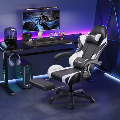 Ergonomická moderná otočná stolička s kolieskami do kancelárie aj domácnosti – e-športová herná stolička v otočnom štýle k počítaču