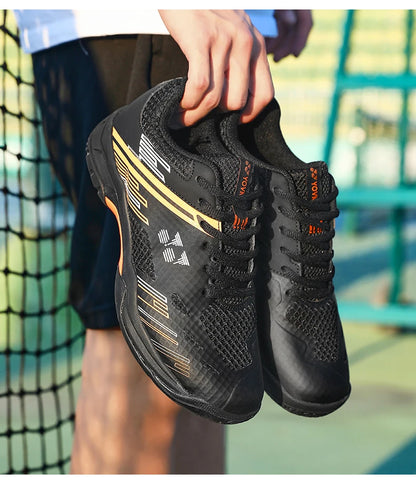 Professional Badminton Shoes Sneakers Mens Breathable Anti-slip Tennis Sport Shoes for Men Women Training Sneakers