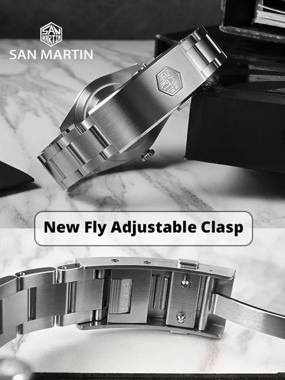 San Martin Vintage 38mm 6200 Diver Watch New Upgraded for Men Luxury NH35 Automatic Mechanical Sapphire Waterproof 200m Relojes