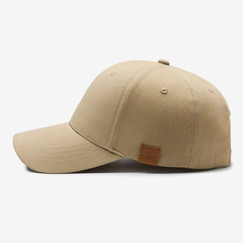 Snel drogende zonnepet voor dames, casual sportpet voor heren, grote maat baseballpet, 60-65 cm, verstelbare zonneklep, pet met klep