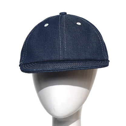 Four Seasons Fashion baseballkasket i denim med kort skygge til mænd og kvinder – Dad Hat – justerbar i Trucker-stil – kasketter med lav profil
