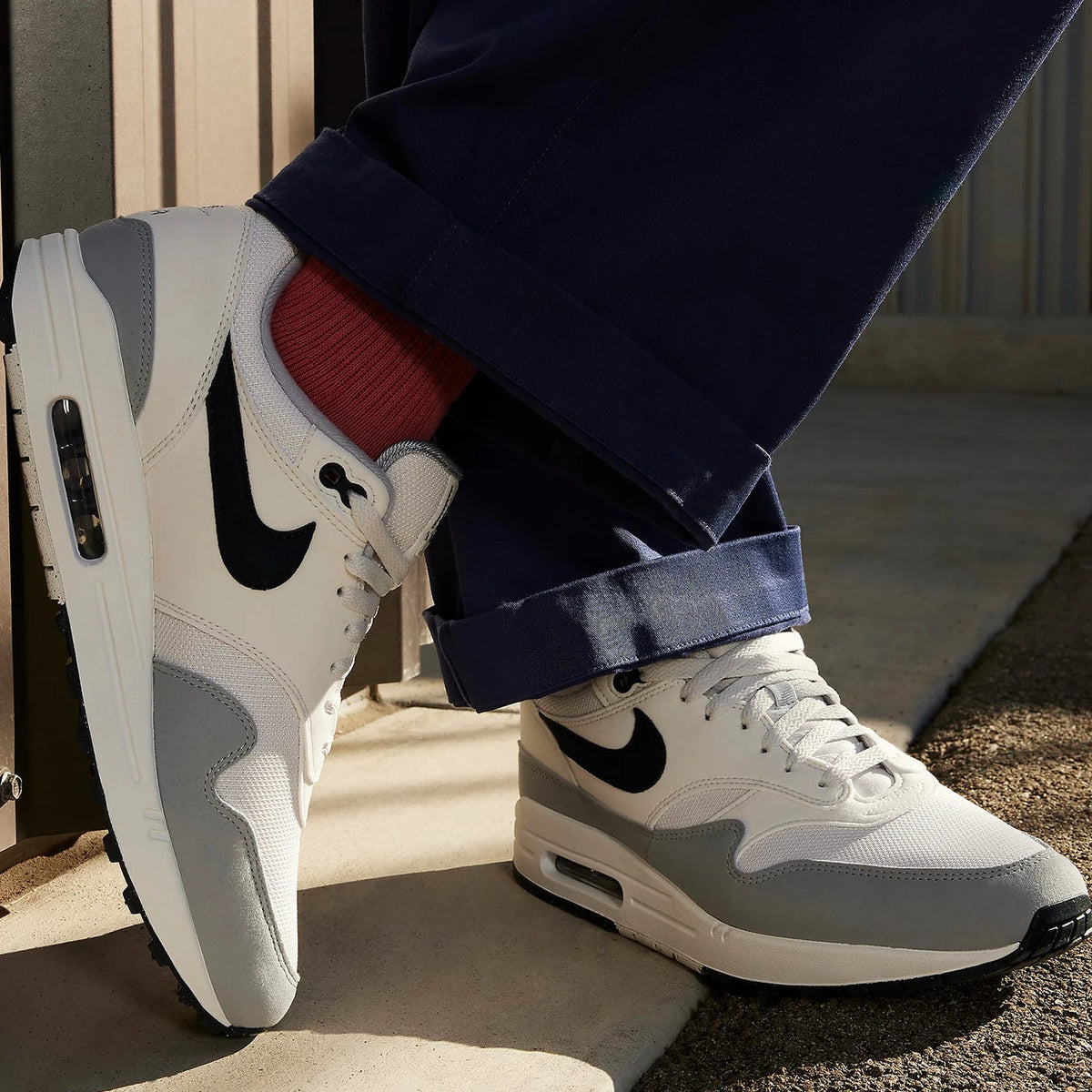 Αυθεντικά ανδρικά αθλητικά παπούτσια Nike Air Max 1 χαμηλού ύψους με αερόστρωμα, ρετρό στυλ, FD9082-002