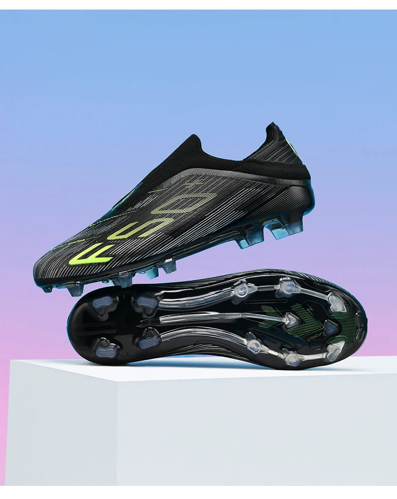 New Men Soccer Shoes Match Football Boots Sneakers Non-Slip Grass Cleats High-quality Futsal Indoor Hot-selling High-top Outdoor