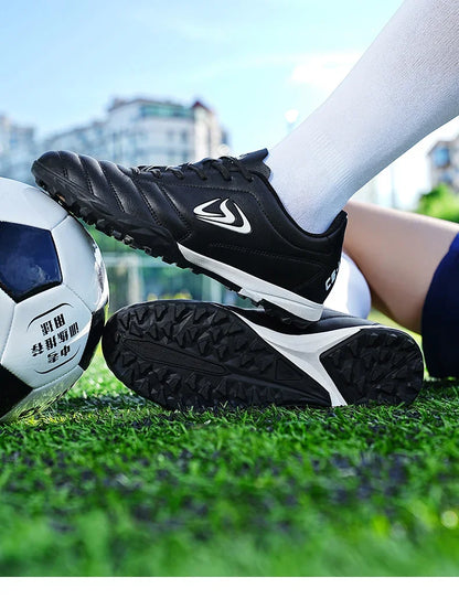 Męskie buty piłkarskie, młodzieżowe buty do futbolu, oddychające, wygodne, sportowe buty treningowe, buty z kolcami, oryginalne buty piłkarskie dla dzieci