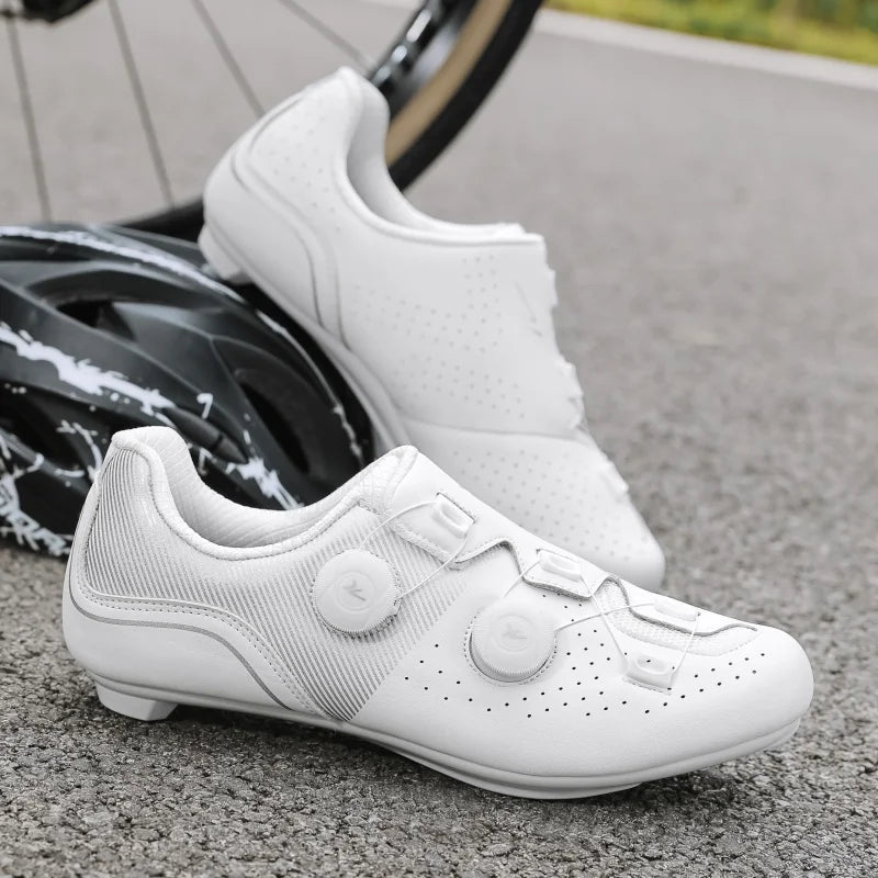 2025 New Arrival Professional Cycling Shoes Racing Road Bike SPD Cleat Shoes Ultralight Self-Locking MTB Bicycle Sneakers Unisex
