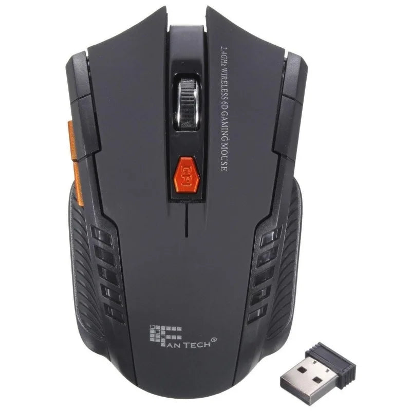 Mini Portable Wireless Optical Mouse 2.4GHz USB Computer Mouse for PC & Laptop, Ergonomic Mini Portable Wireless Mouse with Adjustable DPI