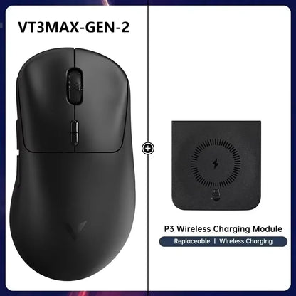 Rapoo VT3Pro GEN-1 Wireless Gaming Mouse 26,000 DPI, 8KHz Polling Rate, 59g Lightweight, 9 Programmable Buttons, PAW3398 Optical Sensor