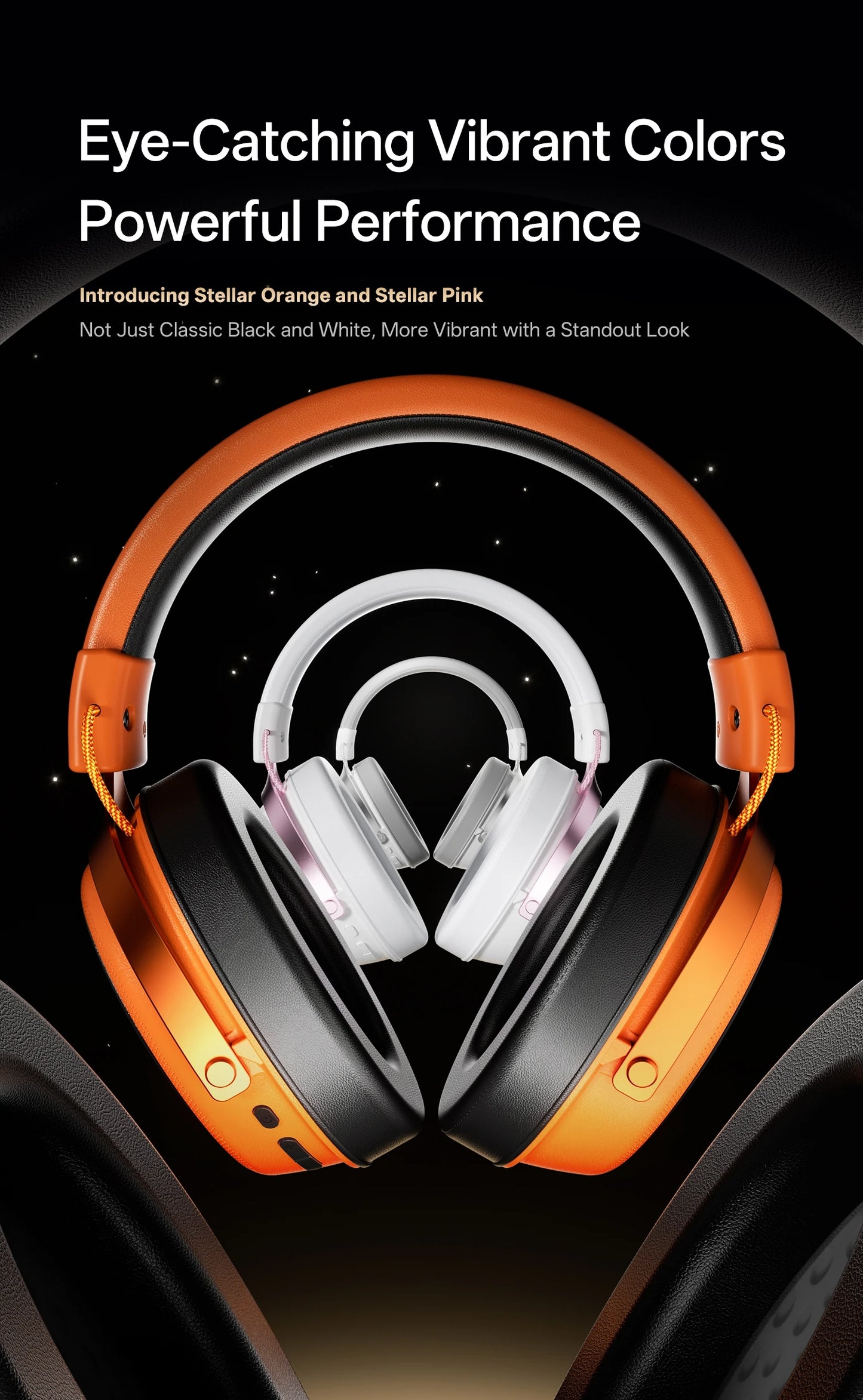 ATK N9 Pro Ultra Wireless Gaming Headset with Mic, 7.1 Surround Sound Low Latency Headphones, Noise Reduction Bluetooth Headset for E-Sports Gaming
