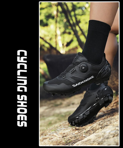 Zapatillas de ciclismo unisex nuevas, profesionales, ligeras, de lujo, originales, de carretera, de goma, para MTB, de competición, de moda, para bicicleta urbana y deportes callejeros