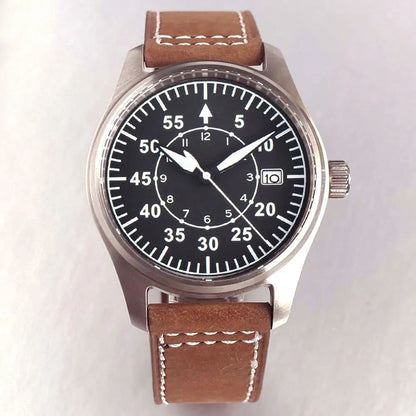39mm Pilot Aviator Diving Watches Miyota8215 Automatic Mechanical Watch for Men 20BAR Waterproof Sapphire Crystal 316L Steel