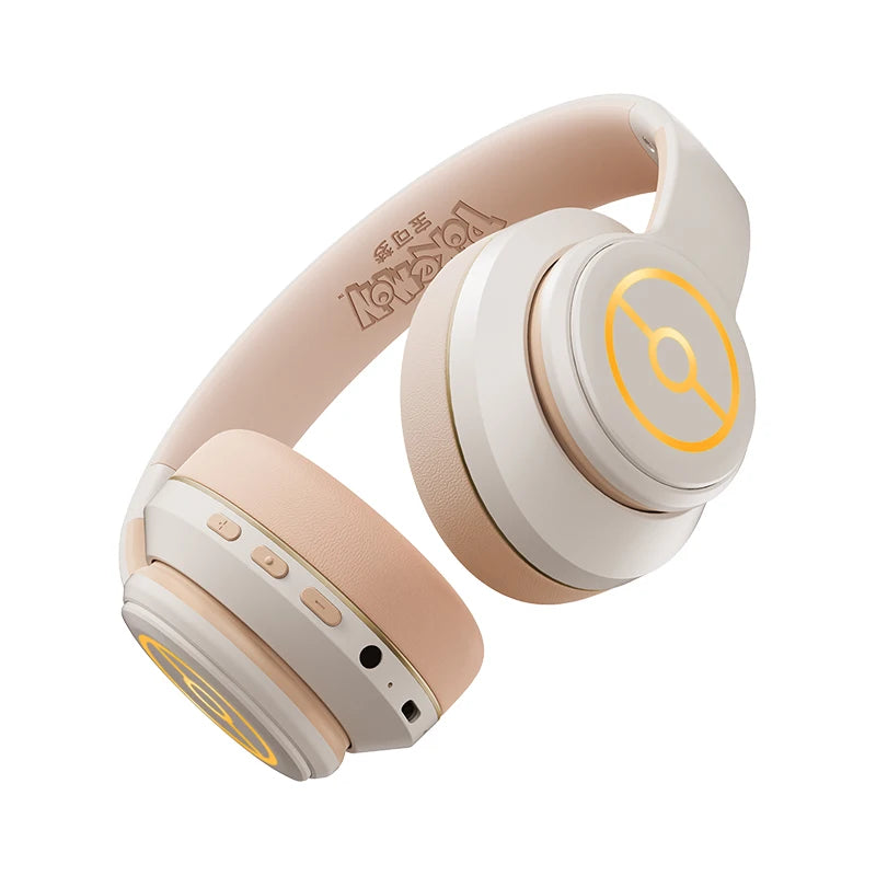 CHENFENG Wireless RGB Bluetooth Headphones with Active Noise Cancelling, HiFi Stereo Wireless Bluetooth Headphones with Microphone for Gaming, Music, Sports & Travel
