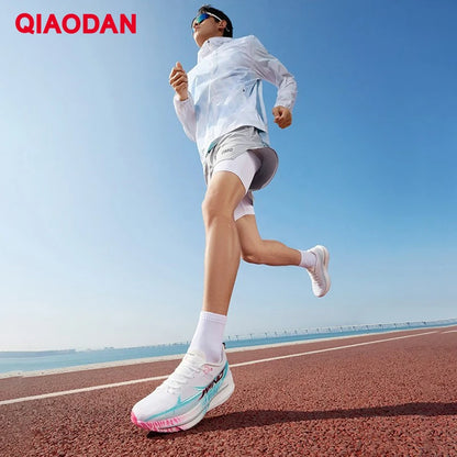 QIAODAN Man Trail Running Shoes 2026 WIND 4 Jogging Sport Shoes GYM Mesh Breathable Athletic Running Sneakers QDB023262298