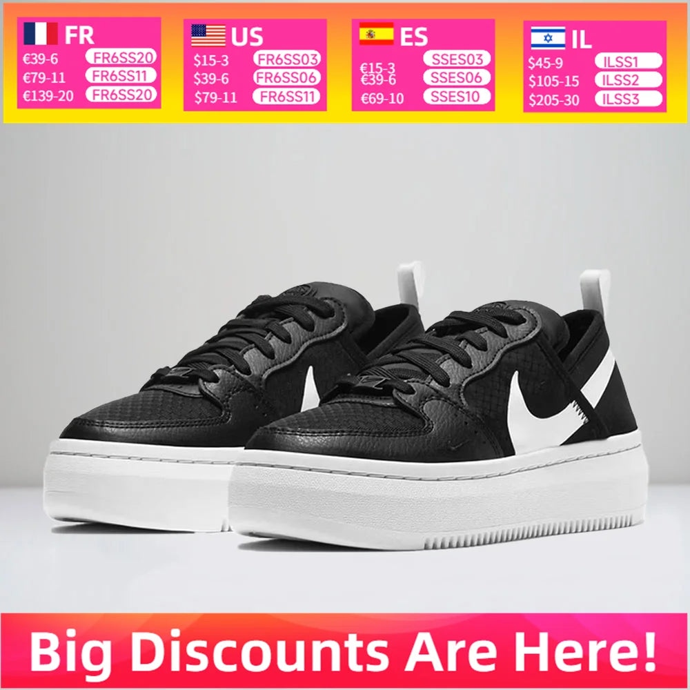 Pánske a dámske lifestyle tenisky Nike Court Vision Alta, pohodlná športová obuv na voľný čas, CW6536-001