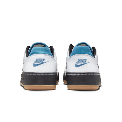 Buty skateboardowe Nike Ful Force Low-Top dla mężczyzn, czarne/białe/niebieskie, HJ7262-100