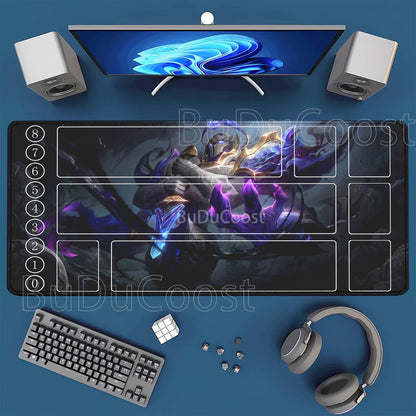HD Printing playmat League of Mouse Pad Legends Riftbound Series TCG LOL Card 600x350mm office Stitched Edge Board Game Desk Mat