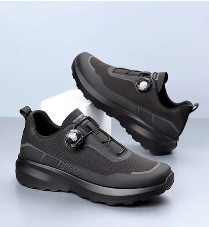 Outdoor men's sneakers 2026 new spring and summer thick soled sports shoes men's hiking daddy shoes casual footwear for men
