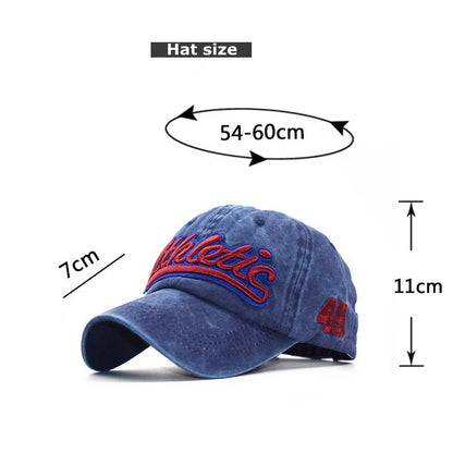CNTANG Men's Baseball Cap Summer Fashion Cotton Letter Embroidery Hip Hop Hat Snapback Casual Outdoor Men Sports Caps Adjustable