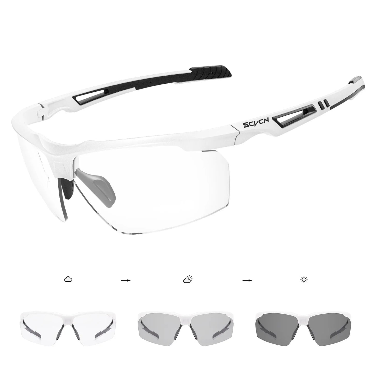 SCVCN-Polarized Cycling Glasses Running Sunglasses UV Protection Bicycle Sports MTB Road Bike Eyewear for Women Cycle Goggles