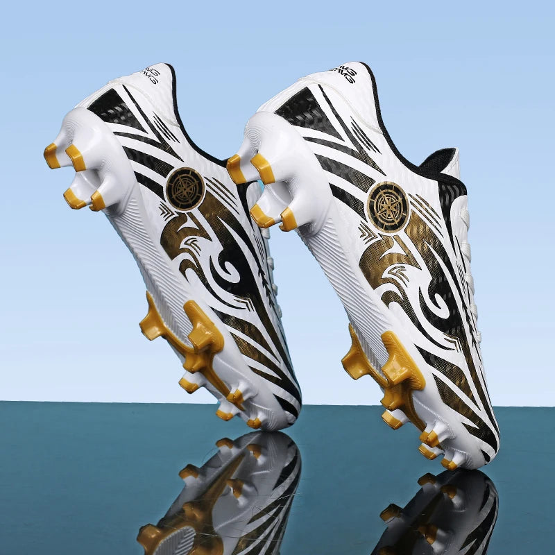 Nouveaux hommes bottes de Football respirantes unisexe livraison directe chaussures de Football en plein air ultralégères chaussures de Sport antidérapantes entraînement Sport