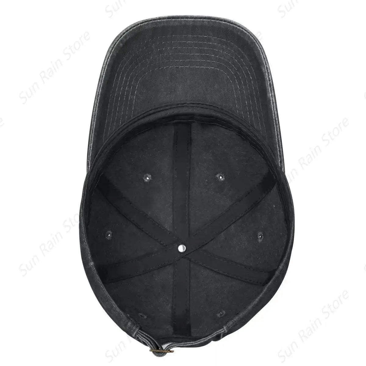 Cappellino da baseball in denim Bad Bunny con chiusura a scatto per uomo - Cappellino musicale "Un Verano Sin Ti" - Estate/Autunno - Stile vintage