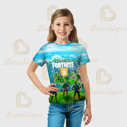 Fortnite Hoodie 3D Printed Plus Size Hooded Sweatshirt Tshirt Kids Fashion Streetwear Hoodie Casual Jacket