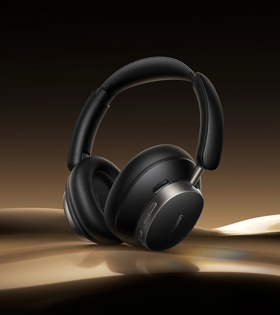 UGREEN Studio Pro 48dB ANC Wireless Headphones – Bluetooth 6.0 Hi-Res LDAC Over-Ear Headphones with 120H Playtime