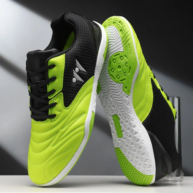 Męskie buty piłkarskie, wysokie trampki, buty meczowe, buty do piłki nożnej na trawę, antypoślizgowe, wysokiej jakości, do futsalu, do hal, bestsellerowe, do użytku na zewnątrz