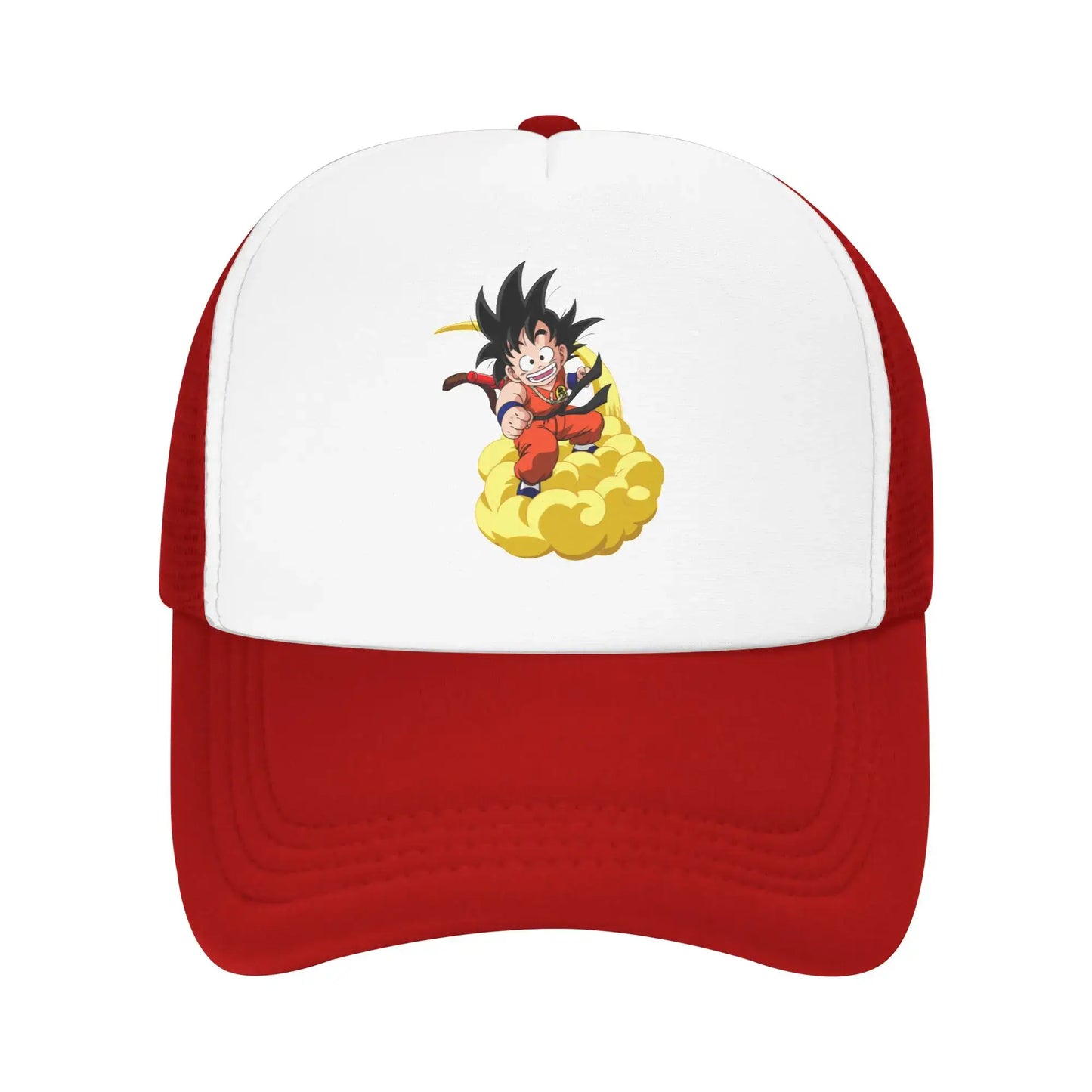Dragon Ball Son Goku Mesh Baseball Cap Adult Trucker Hat Anime Hats Adjustable Snapback Caps Sports Cap Winter Trucker Hats, Produit gaming premium Fraquane, produits de luxe, équipement gamer