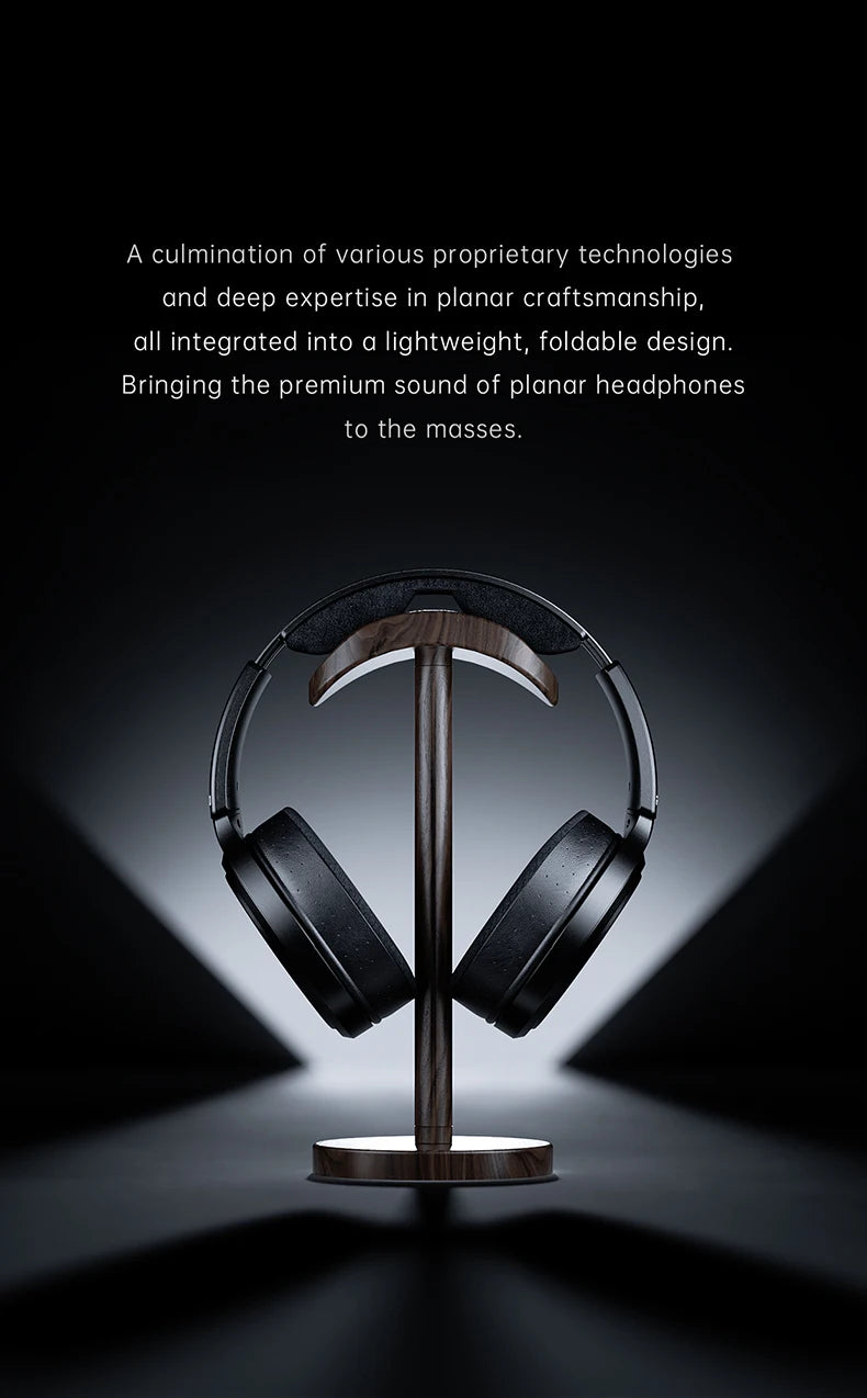 Auriculares audiófilos magnéticos planares FiiO JT7 – Auriculares HiFi con cable circumaurales con transductor de 95x86mm, diadema ajustable y cable de 4.4mm/3.5mm
