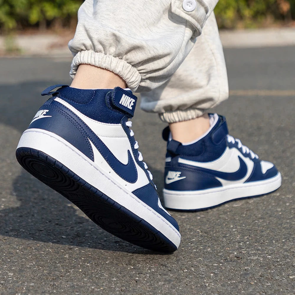 NIKE Women's Casual Comfortable Breathable Waterproof Wear-Resistant Kids' Sports Shoes CD7782-107