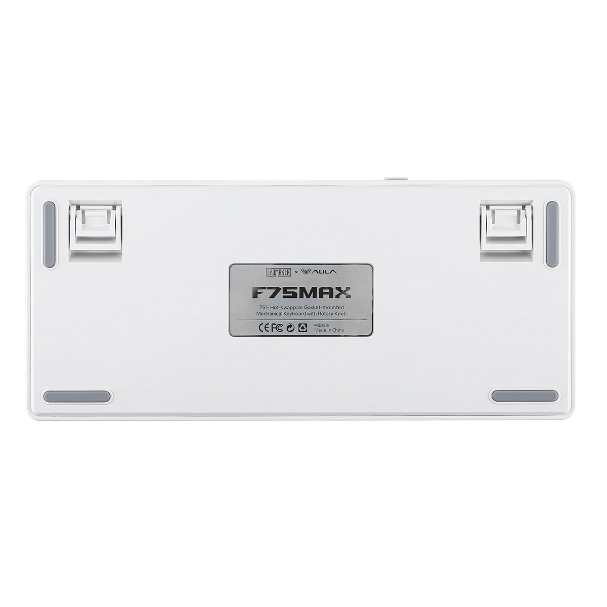 EPOMAKER X AULA F75 MAX Compact 75% ANSI Layout Wired/Bluetooth/2.4GHz Wireless Mechanical Keyboard with TFT Screen and a Knob