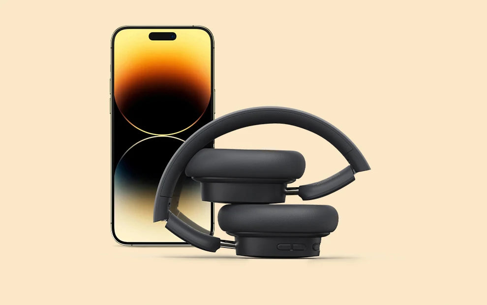 Baseus Bowie D05 Bluetooth 5.3 Wireless Headphones with 40mm HiFi Driver, 70H Battery Life, Spatial Audio, Foldable Over-Ear Headset