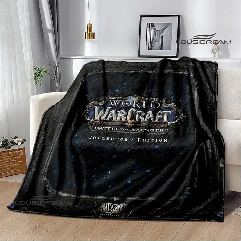 Game World of Warcraft Printed Blanket Picnic blanket Warm Flannel blankets Home bed linings blankets for beds Birthday Gift