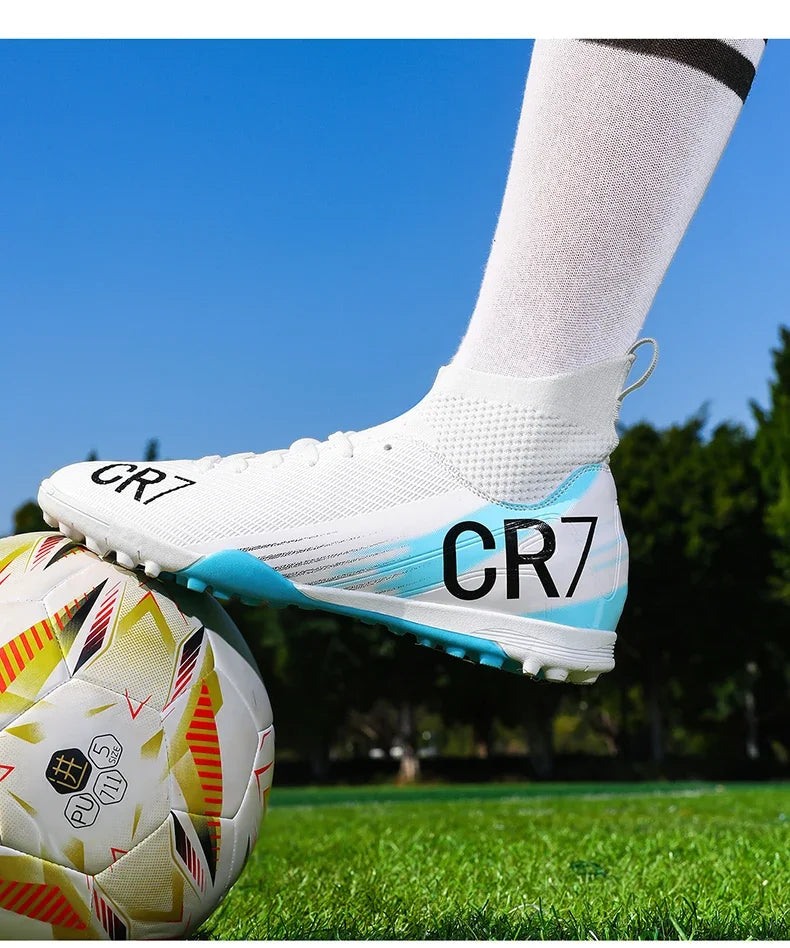 Nouvelles chaussures de football pour hommes, chaussures de soccer de haute qualité, crampons, chaussures de futsal professionnelles pour femmes, vente chaude, baskets unisexes ultra-légères TF/FG