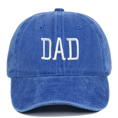 Mom and Dad Embroidered Baseball Hat Retro Sports Running Sunscreen Leisure Daily Versatile Travel Duck Tongue Hat