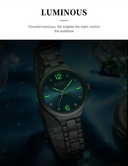 CURREN Luxury Women Bracelet Quartz Watches For Women Magnetic Watch Ladies Sports Dress Wrist Watch Clock Relogio Feminino