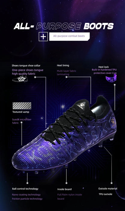 KELME Adult Botas de fútbol para hombre Blast 3.0 con tacos cortos MG, calzado deportivo profesional para partido y entrenamiento, transpirable