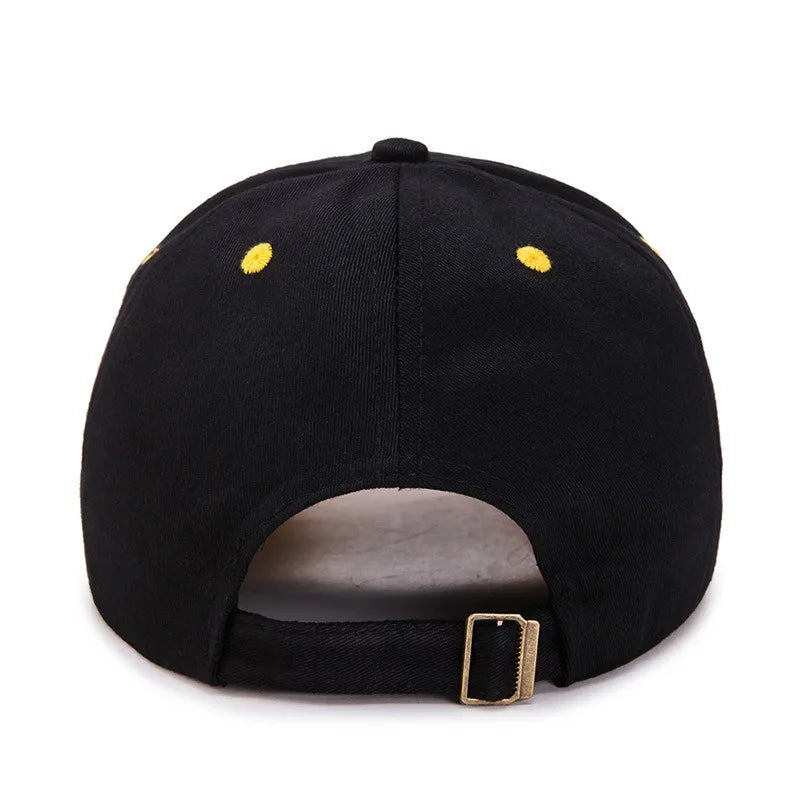 Street superhero embroidered duckbill cap with adjustable sun visor accessories, fashionable hip-hop fashion baseball cap
