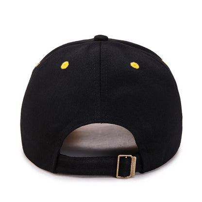 Street superhero embroidered duckbill cap with adjustable sun visor accessories, fashionable hip-hop fashion baseball cap